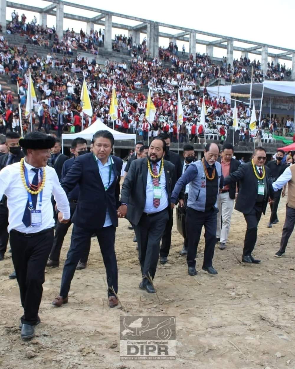 Chief Minister Neiphiu Rio expressed gratitude to all participants, particularly those from the Chakhroma area, for their active involvement in the preparation of the Sekrenyi Festival.