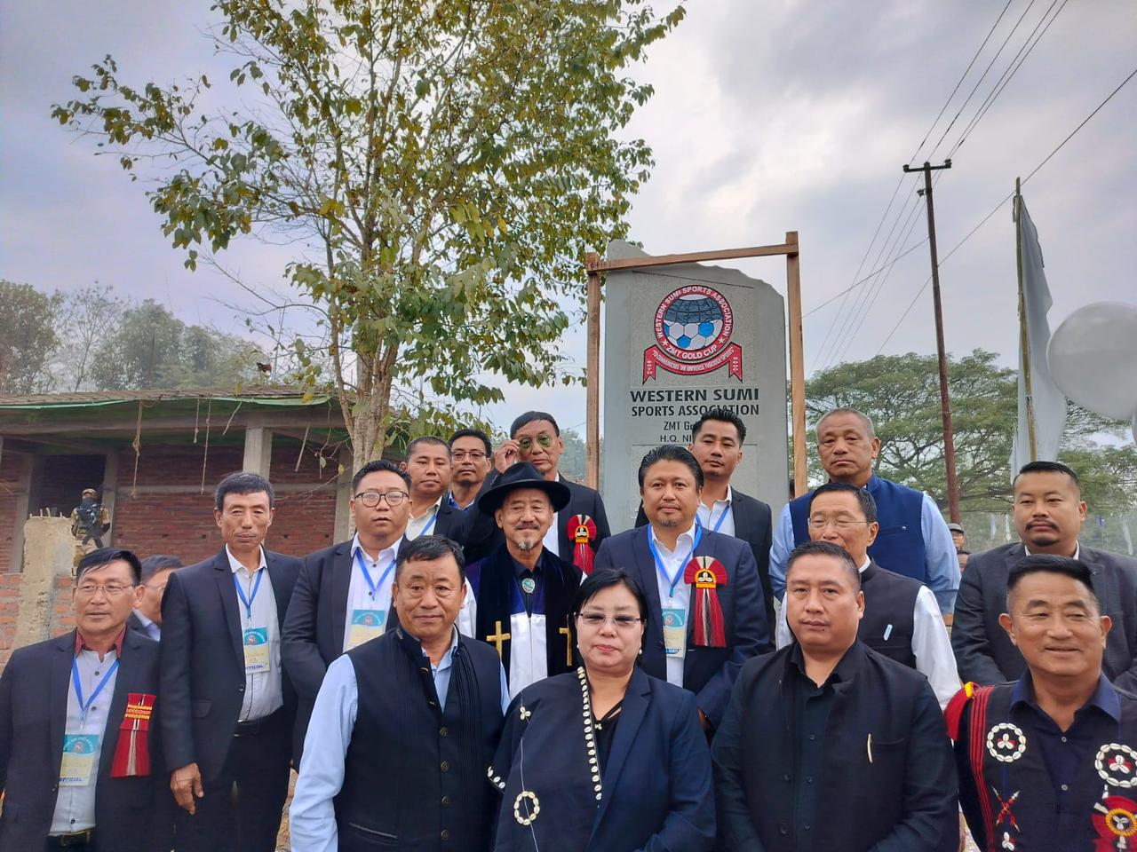 Jacob Zhimomi today graced the Silver Jubilee Edition of the Western Sümi Sports Association (WSSA) Zuikhu Memorial Trophy Gold Cup.