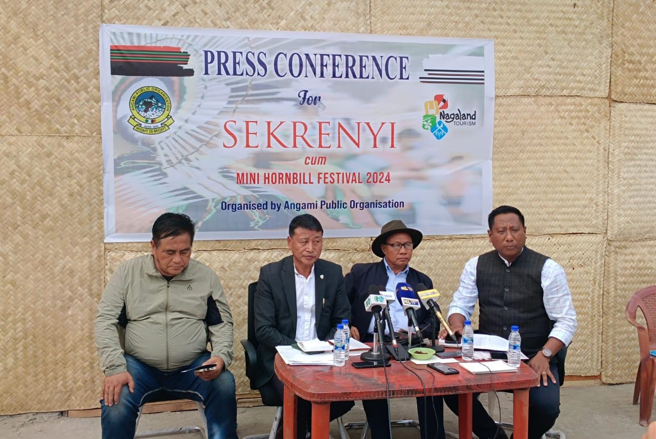 The Angami Public Organisation (APO) and the Planning Committee of the Sekrenyi festival 2024 convened a press conference to outline the forthcoming Sekrenyi festival, scheduled for Saturday, February 24th at the State Stadium in Dimapur. 